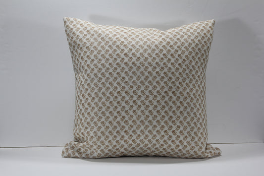 Mark D Sikes Oleander design on 20" pillow cover front