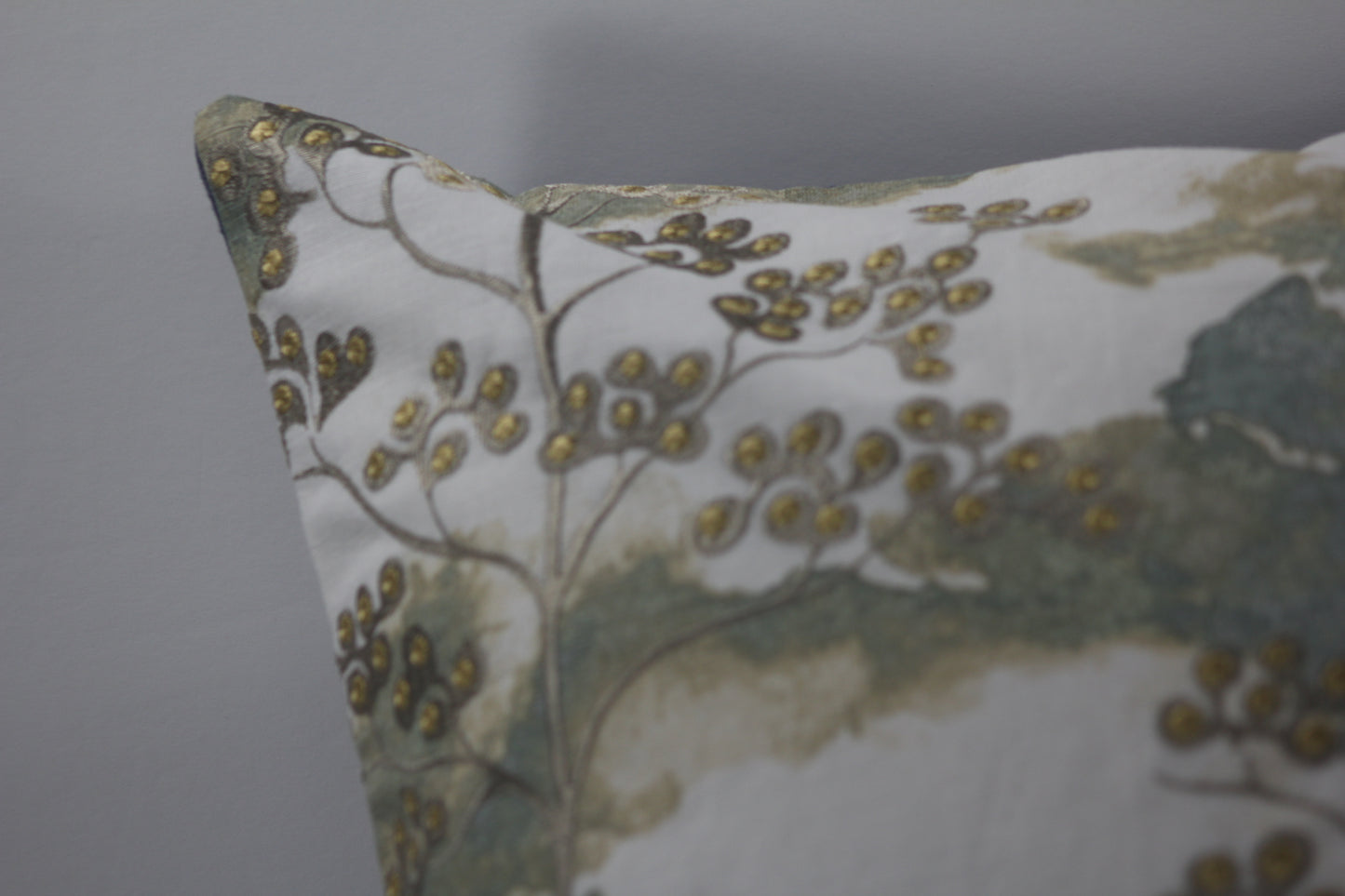 Ann Gish's Avalon with Ombre Panel 20” pillow cover