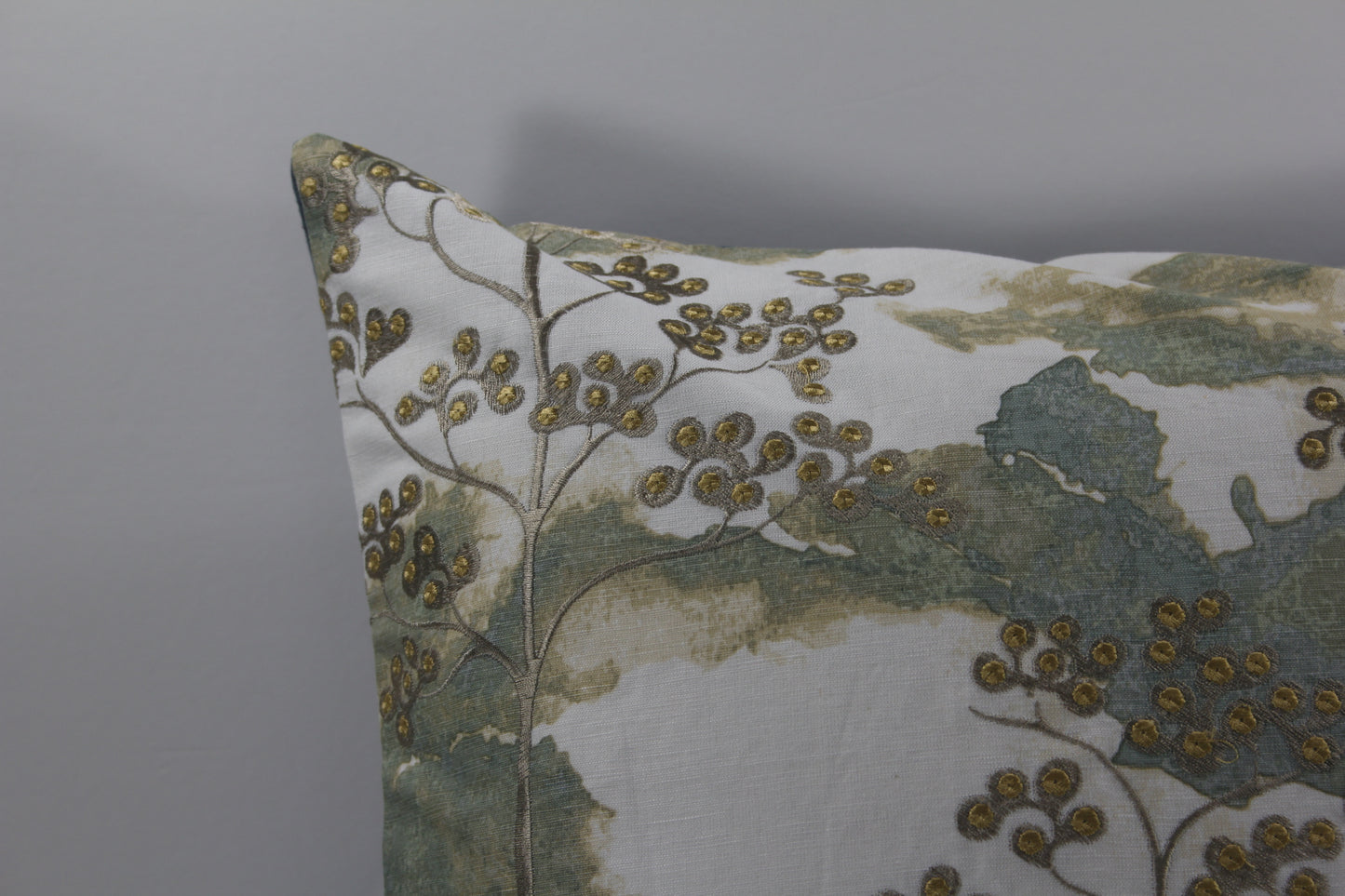 Ann Gish's Avalon with Ombre Panel 20” pillow cover