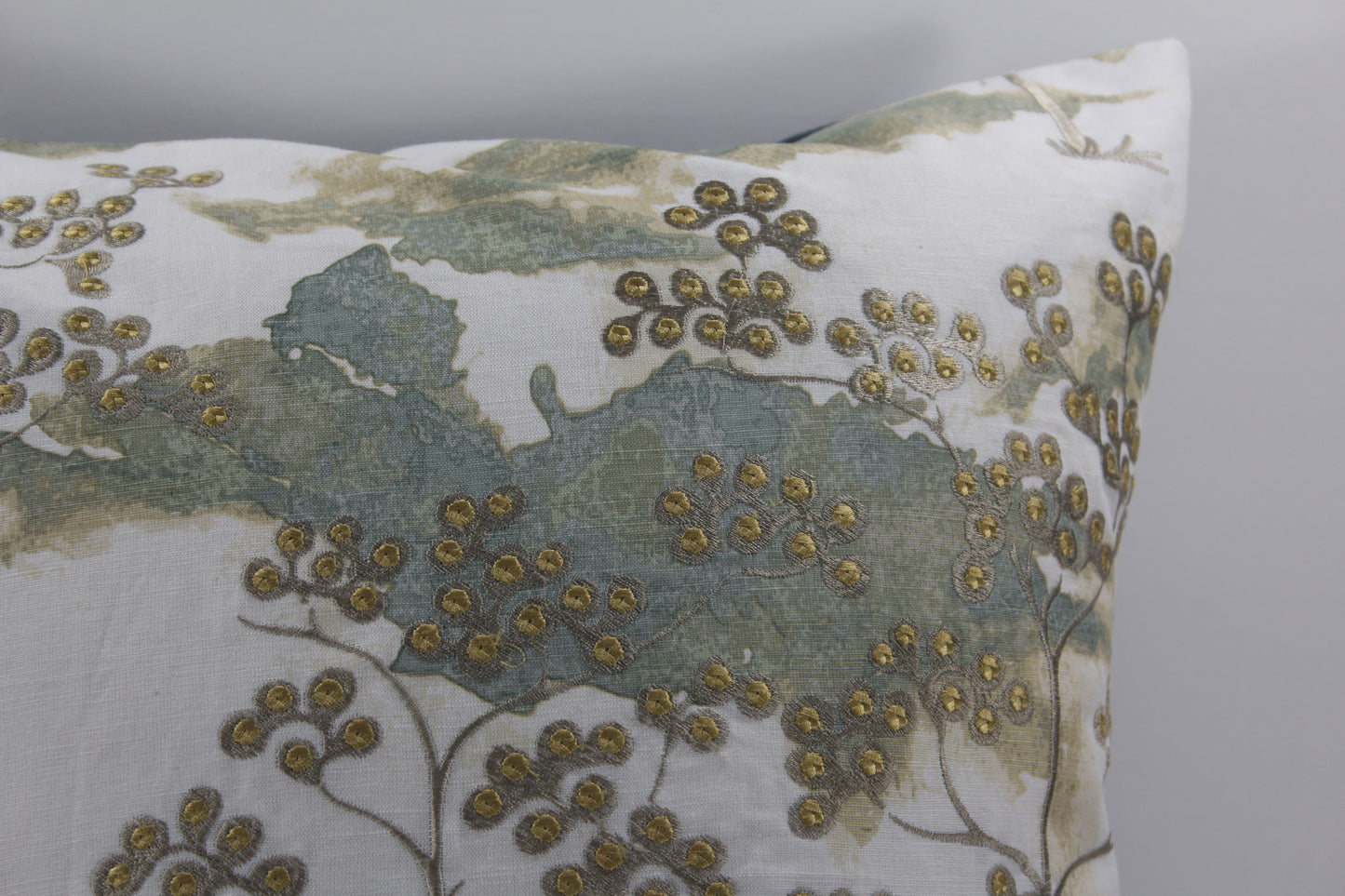 Ann Gish's Avalon with Ombre Panel 20” pillow cover