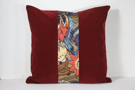 Schumacher Zanzibar 20” pillow cover