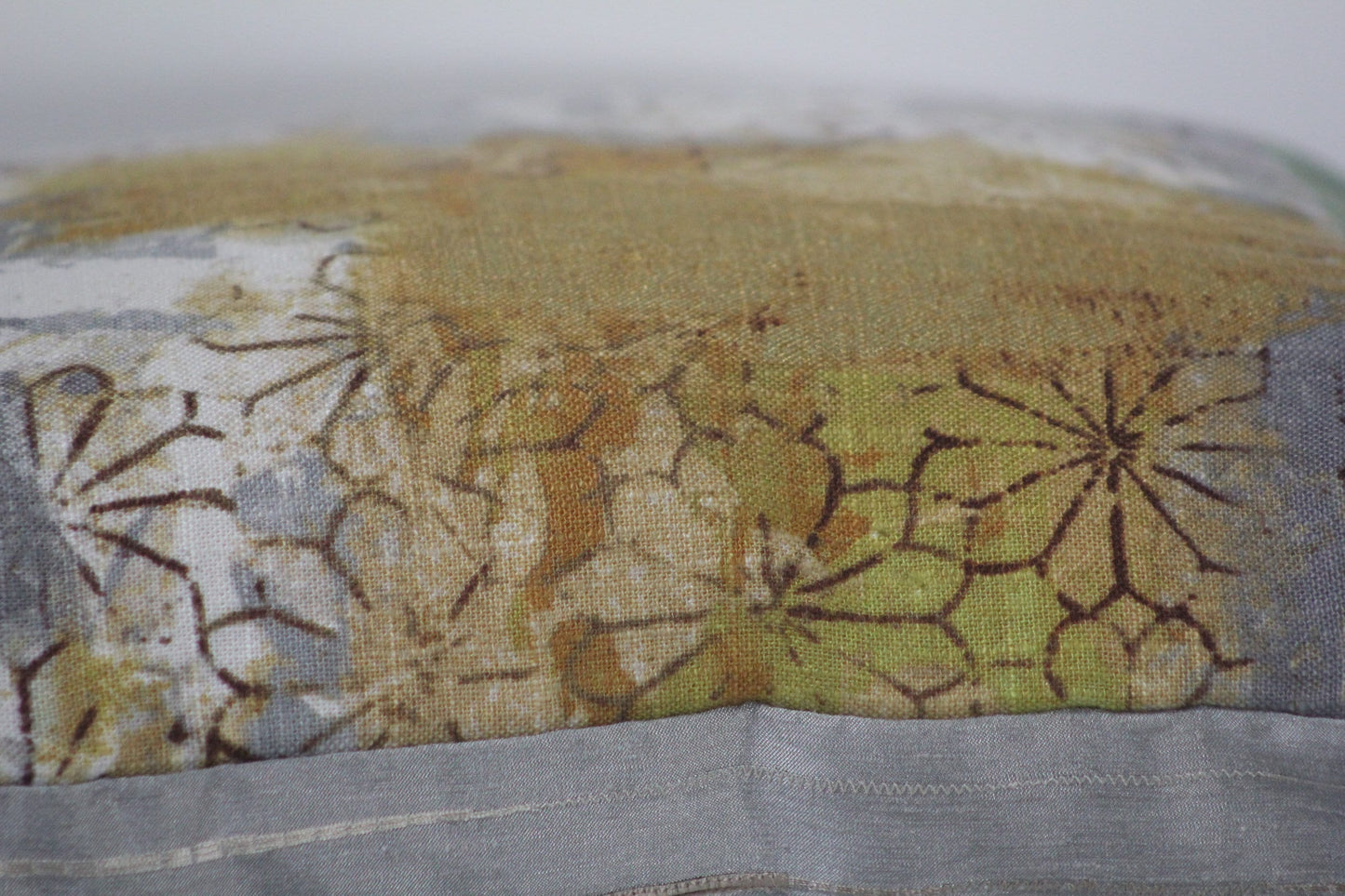 Covington Floral and Emerald Green Velvet 20” pillow cover