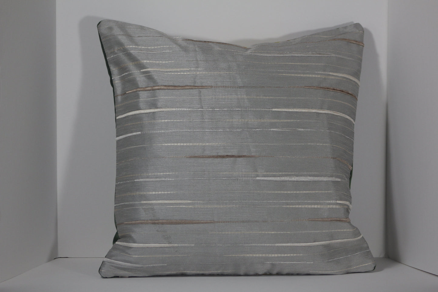 Covington Floral and Emerald Green Velvet 20” pillow cover