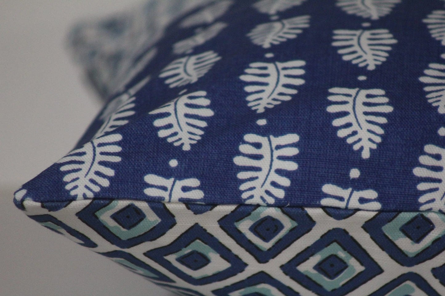Thibaut Ferndale and Saranac Pine 20” pillow cover