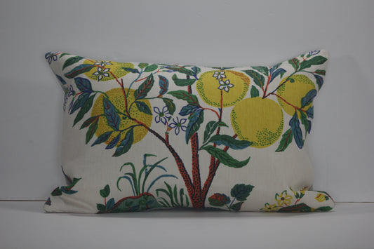 Citrus Garden and Merida Lumber Pillow Cover