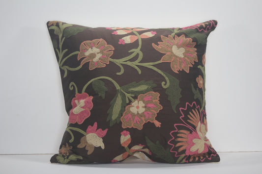 Florals and Flourishes 20” pillow cover