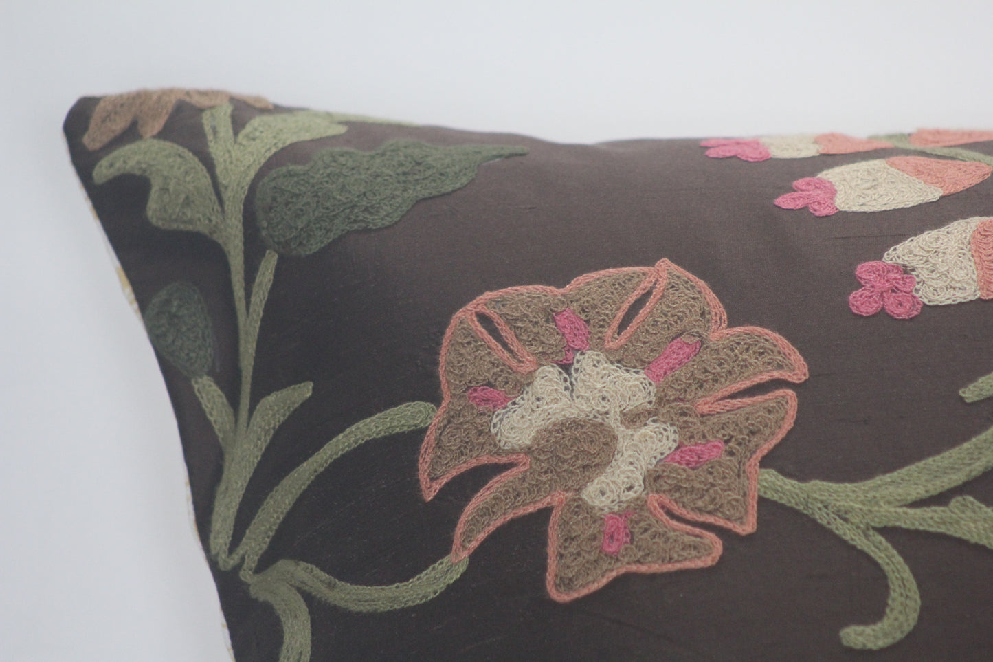 Florals and Flourishes 20” pillow cover