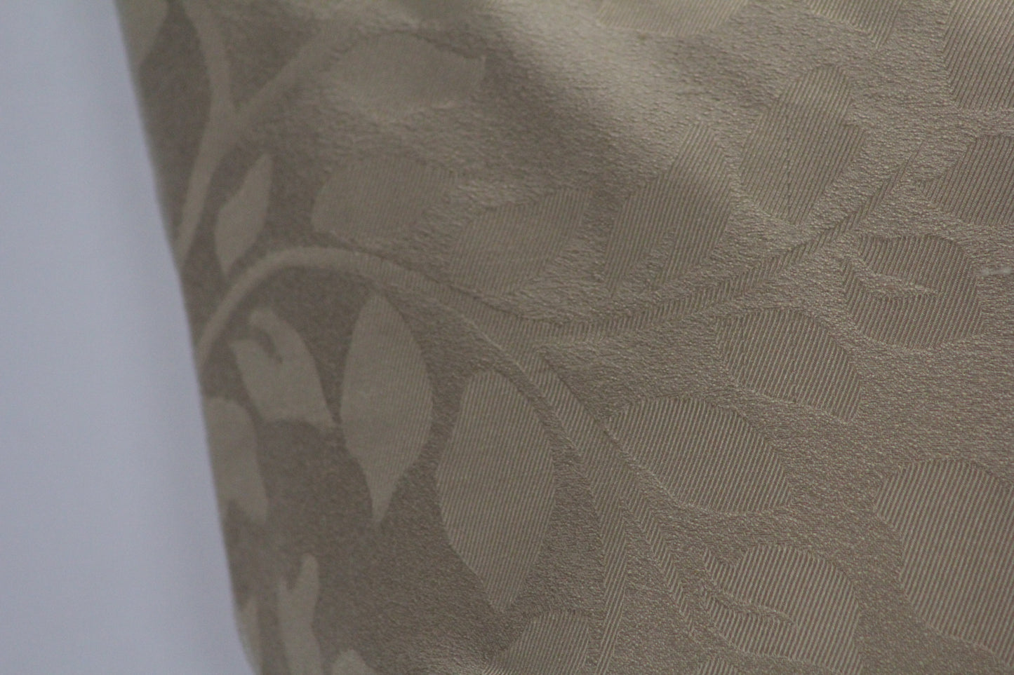 Gold Silk Damask Lumber Pillow Cover