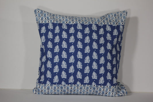 Saranac Pine and Thibaut Ferndale 20” pillow cover