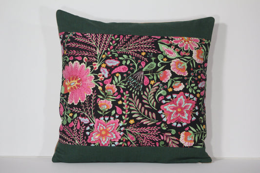 Peaceful Perch 20” panel pillow cover